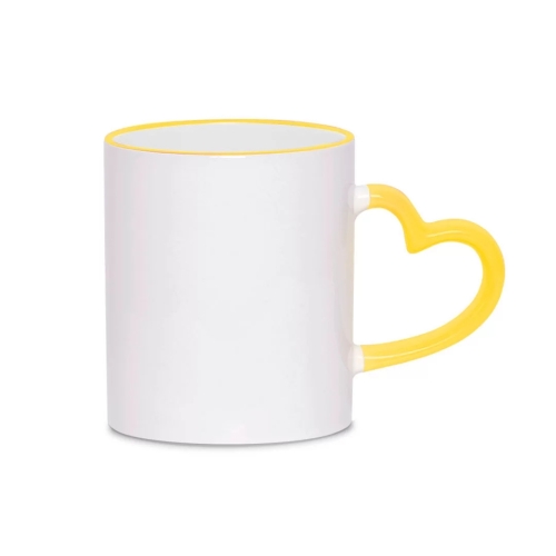 Caneca Alça Coração-325L
