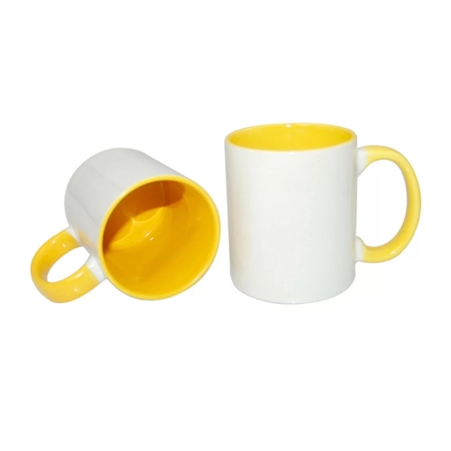 Caneca Interno e Alça Amarela-458L