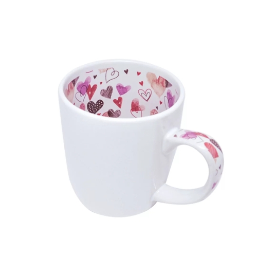 Caneca Motto Corações Coloridos-2336L