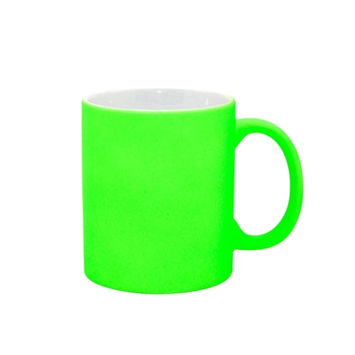 Caneca Reta Fluorescente Verde-530L