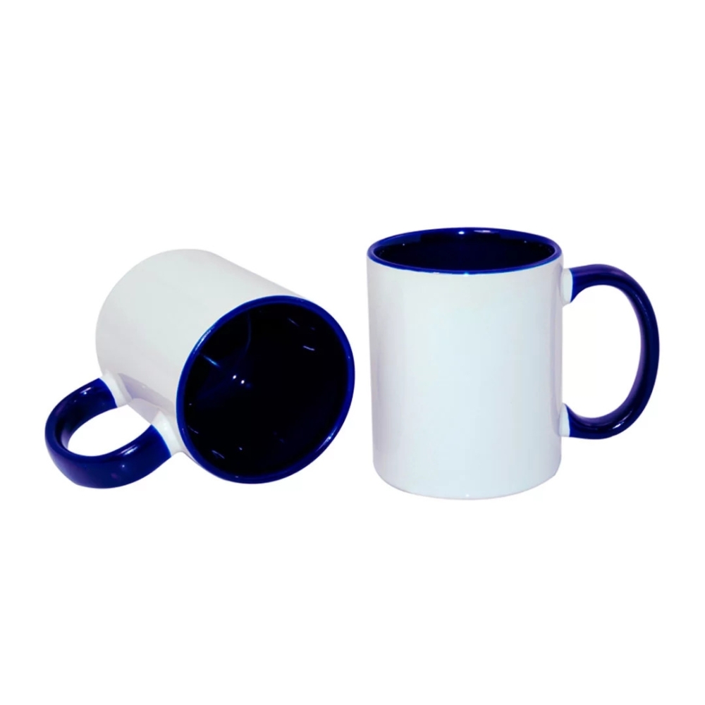 Caneca Interno e Alça Azul Escuro-591L