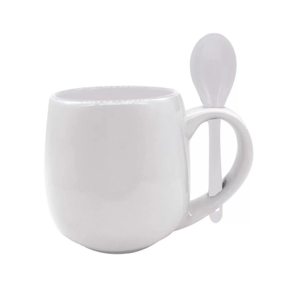 Caneca Modelo BELLY Colher Várias Cores-2634L