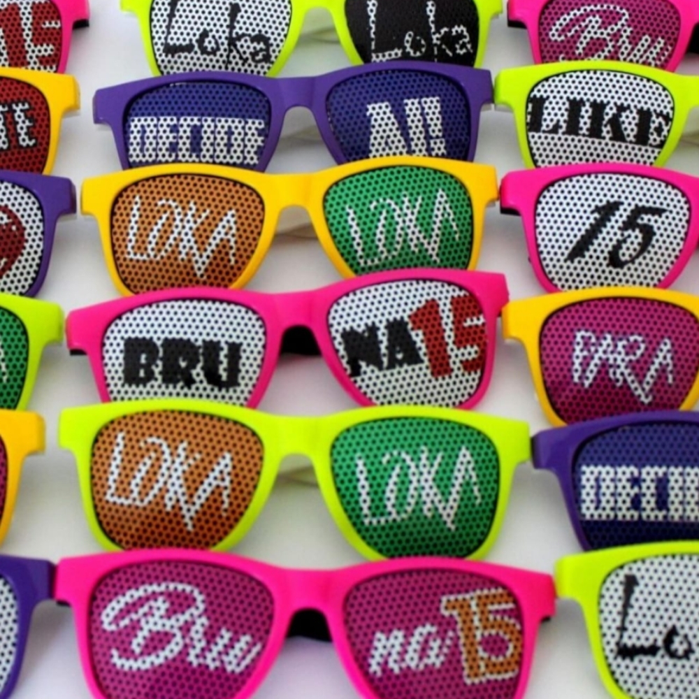 Óculos Personalizados Nas Lentes e/ou Hastes