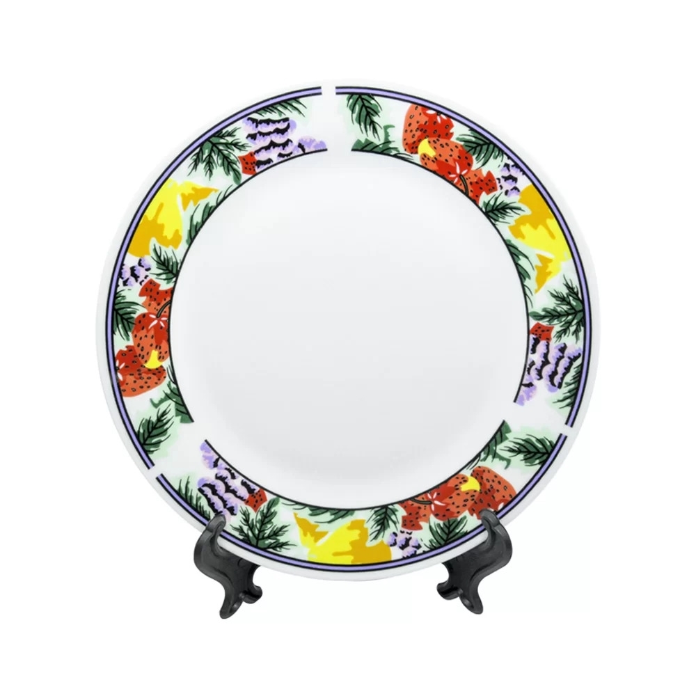 Prato Cerâmica Borda com Desenhos Variados