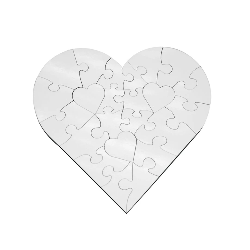 Quebra-Cabeça 23 Peças Coração-2080L