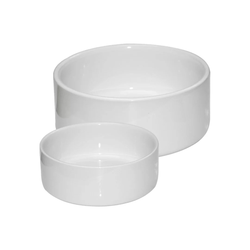 Tigela Cerâmica Kit Branca-1976L