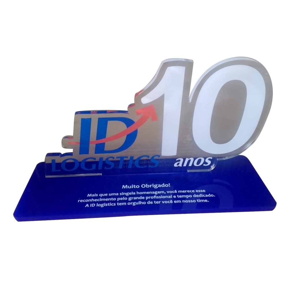 Troféu Acrílico 01-TFA1